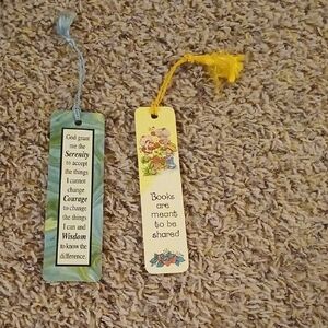 Inspirational and Floral Bookmarks Set